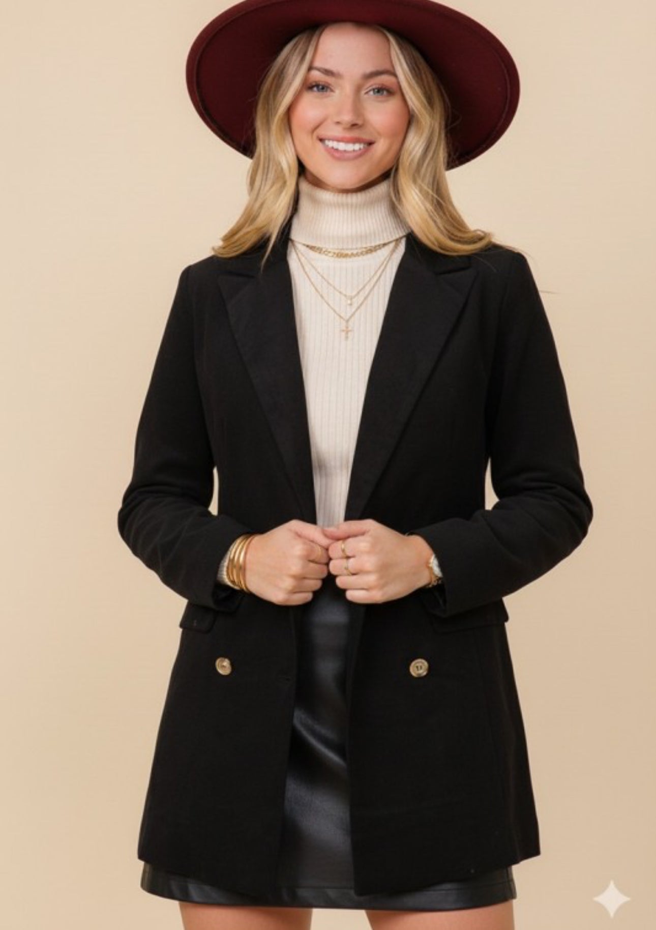 Blazer de pana Oversized