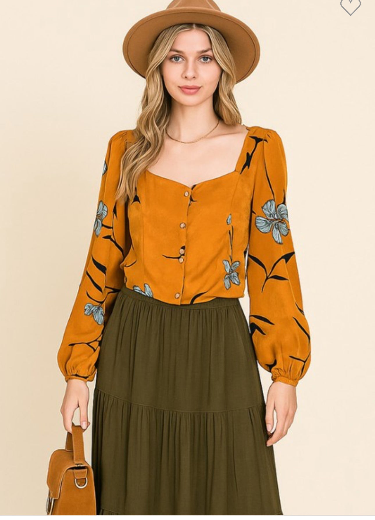 Satén con estampado floral bohemio Dreamss