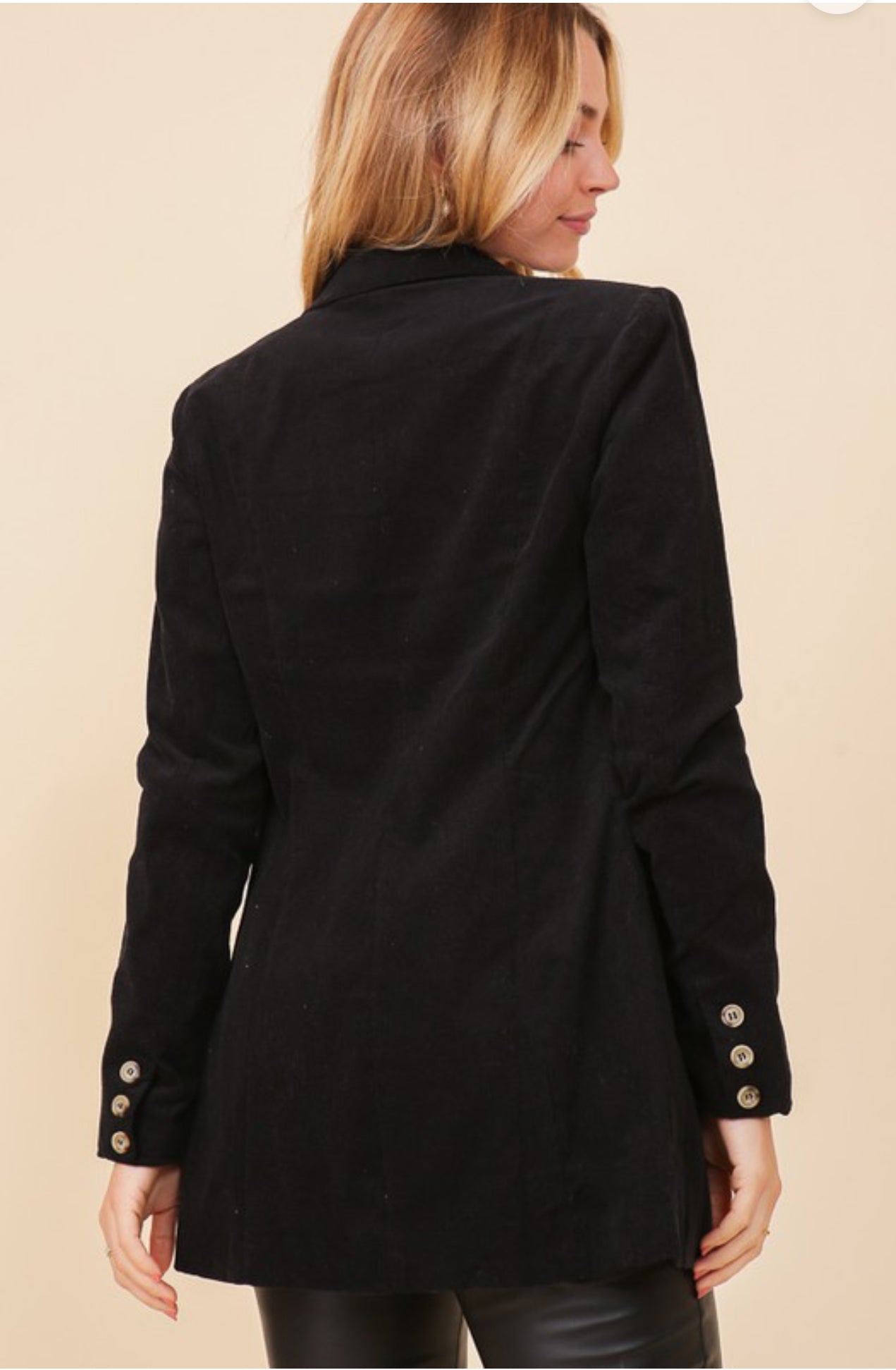 Blazer de pana Oversized
