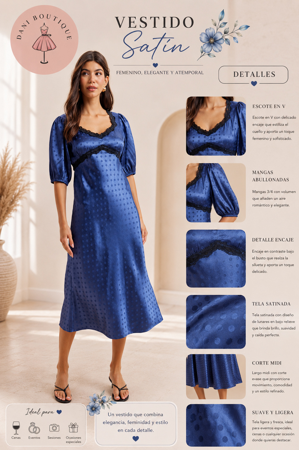 Zafira Midi Dress