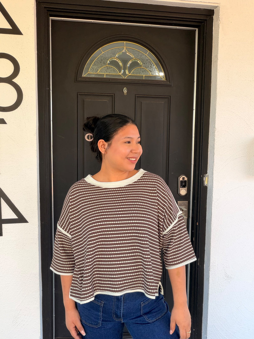 The Cozy Stripe Top