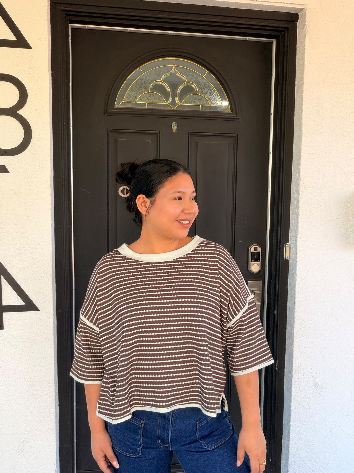 The Cozy Stripe Top