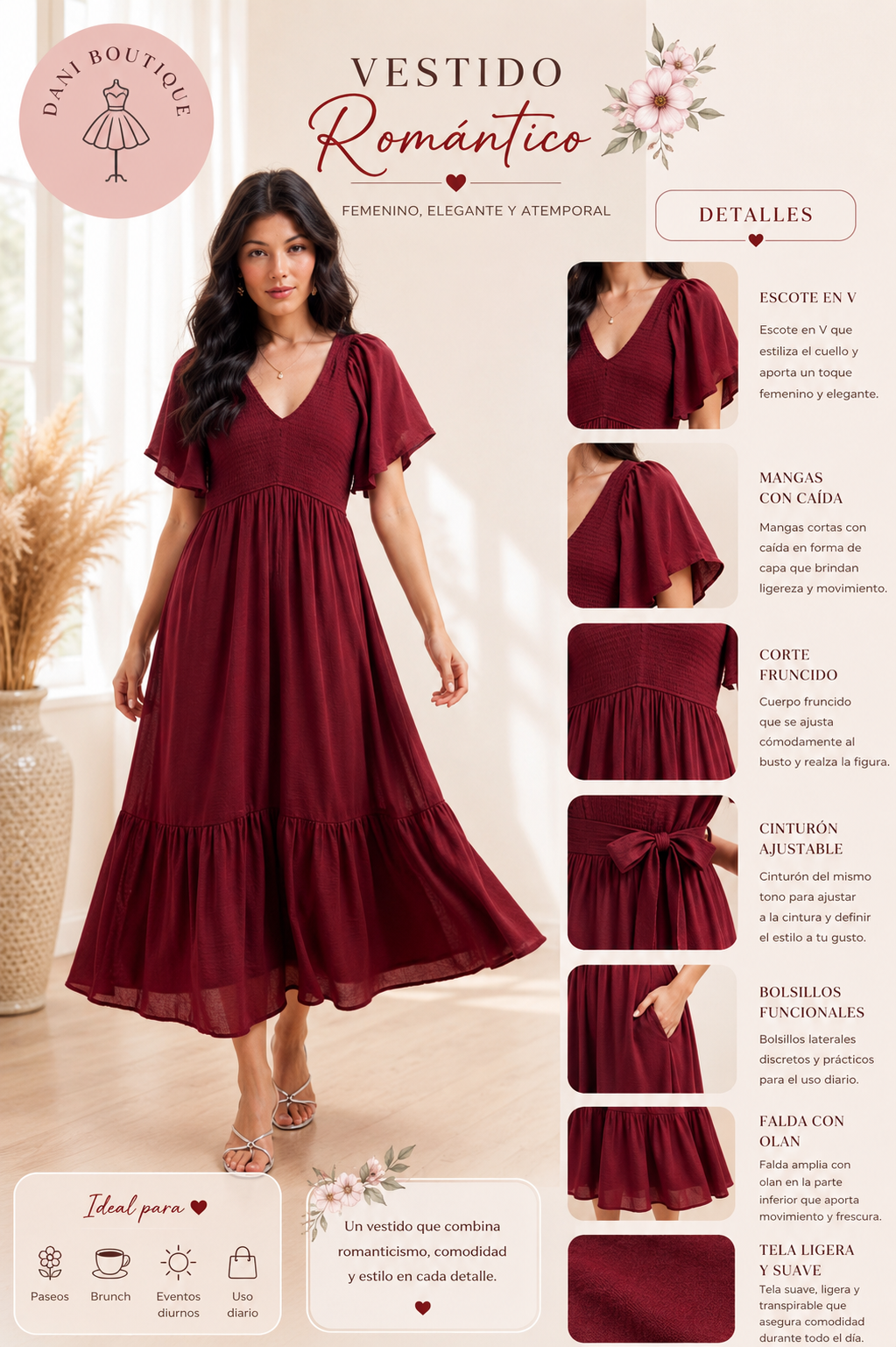 Velvet Ruby Dress