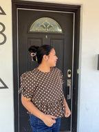 Mocha Belle Blouse