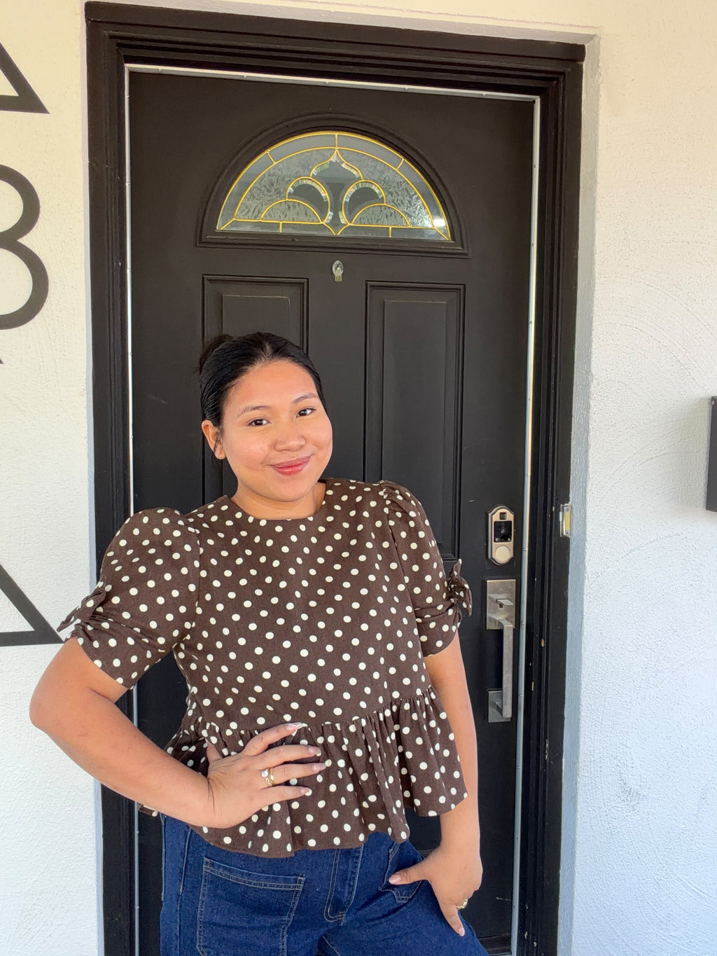 Mocha Belle Blouse