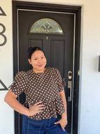 Mocha Belle Blouse