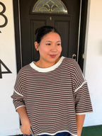 The Cozy Stripe Top