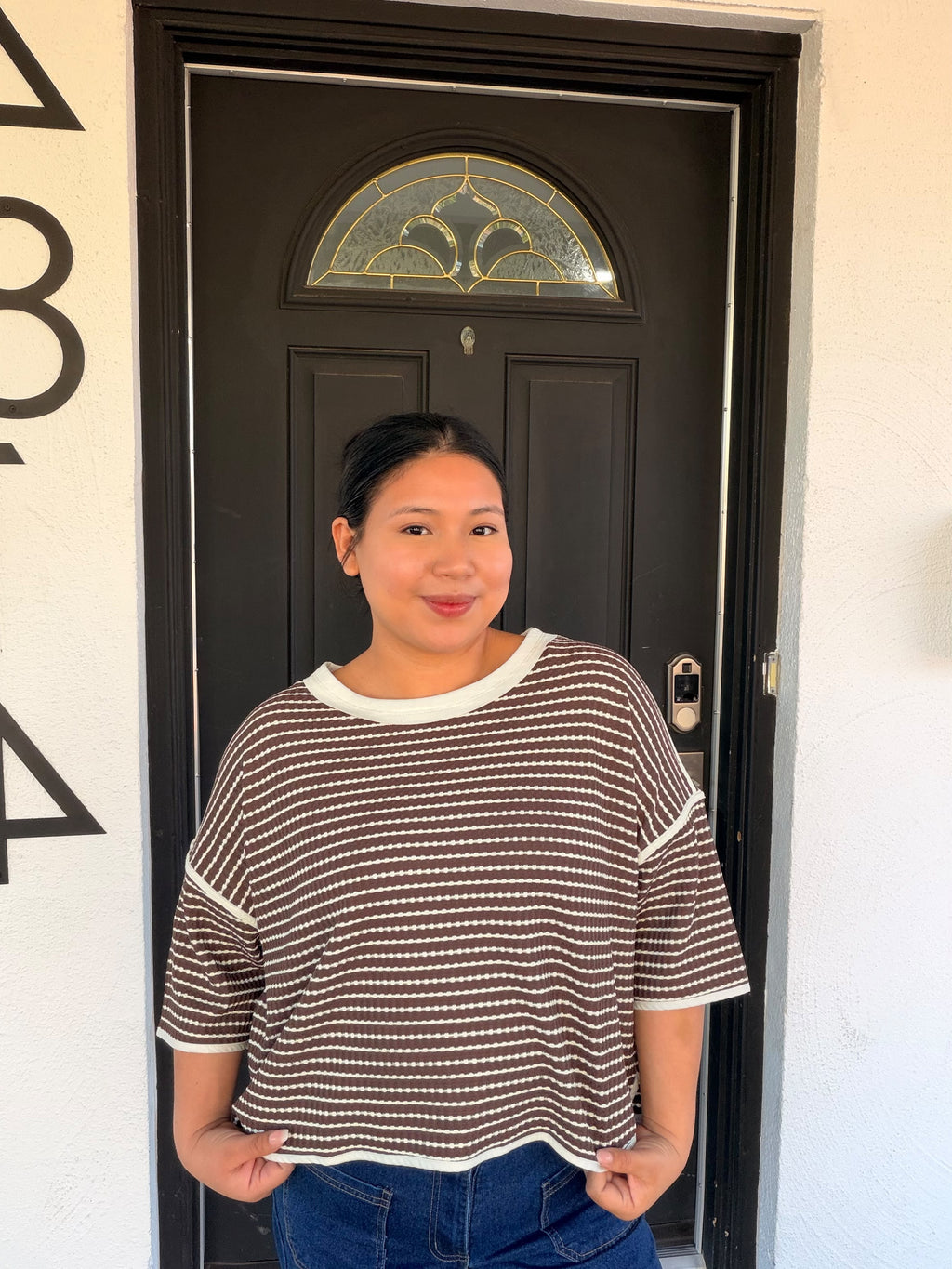 The Cozy Stripe Top