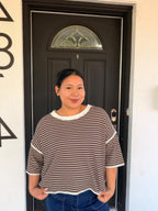 The Cozy Stripe Top