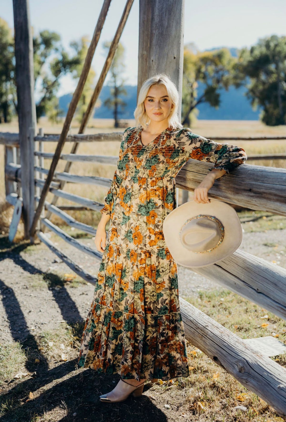 Autumn Wildflower Dress