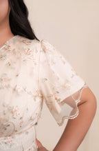 Miley White Floral Dress