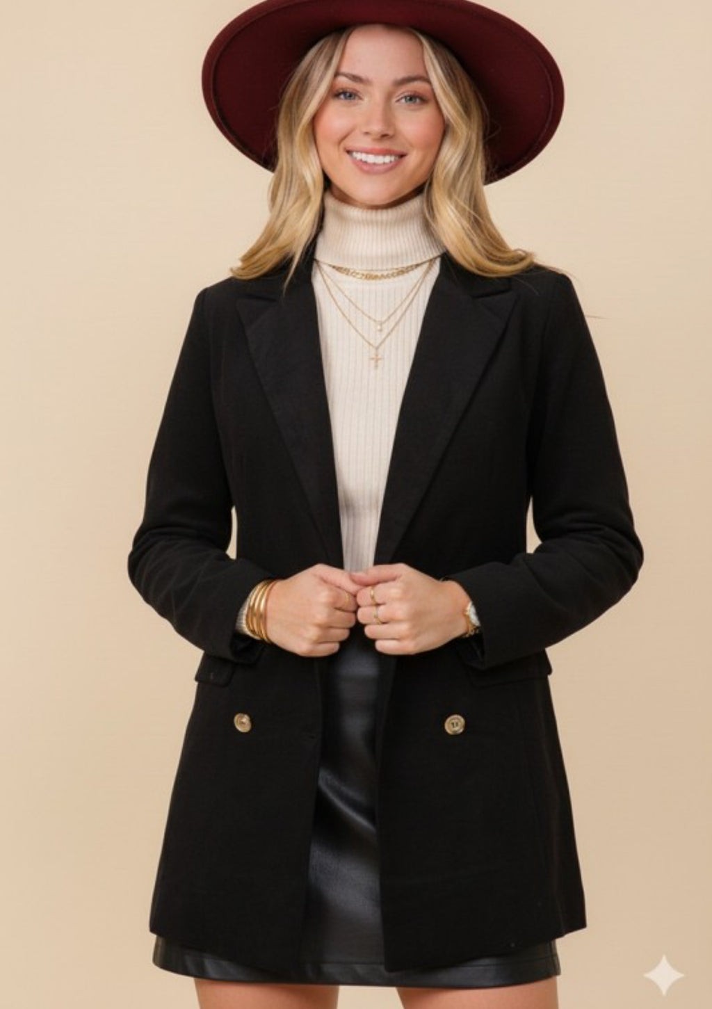 Blazer de pana Oversized