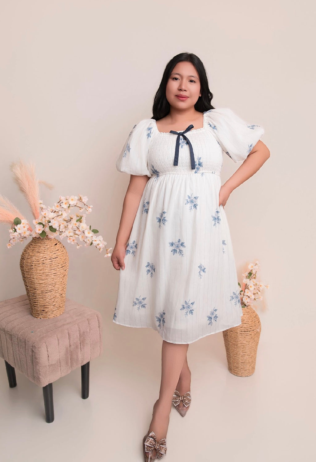 Blooming & Bow Dress