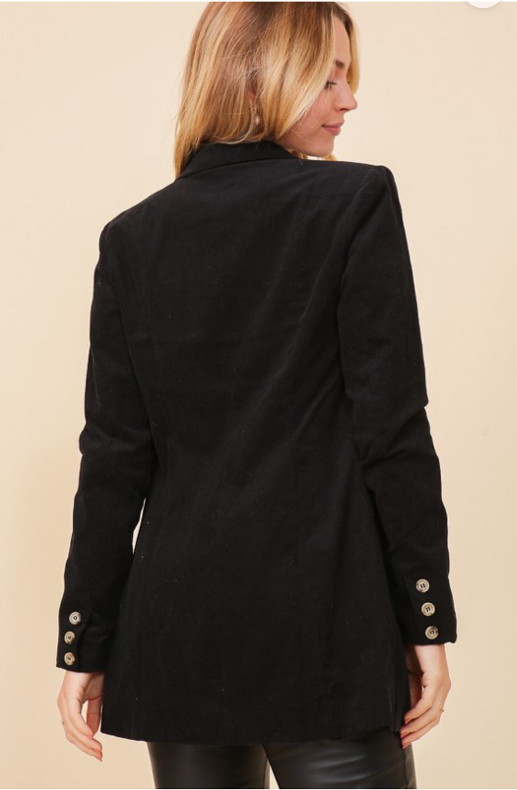 Blazer de pana Oversized