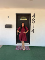 Velvet Mini Dress