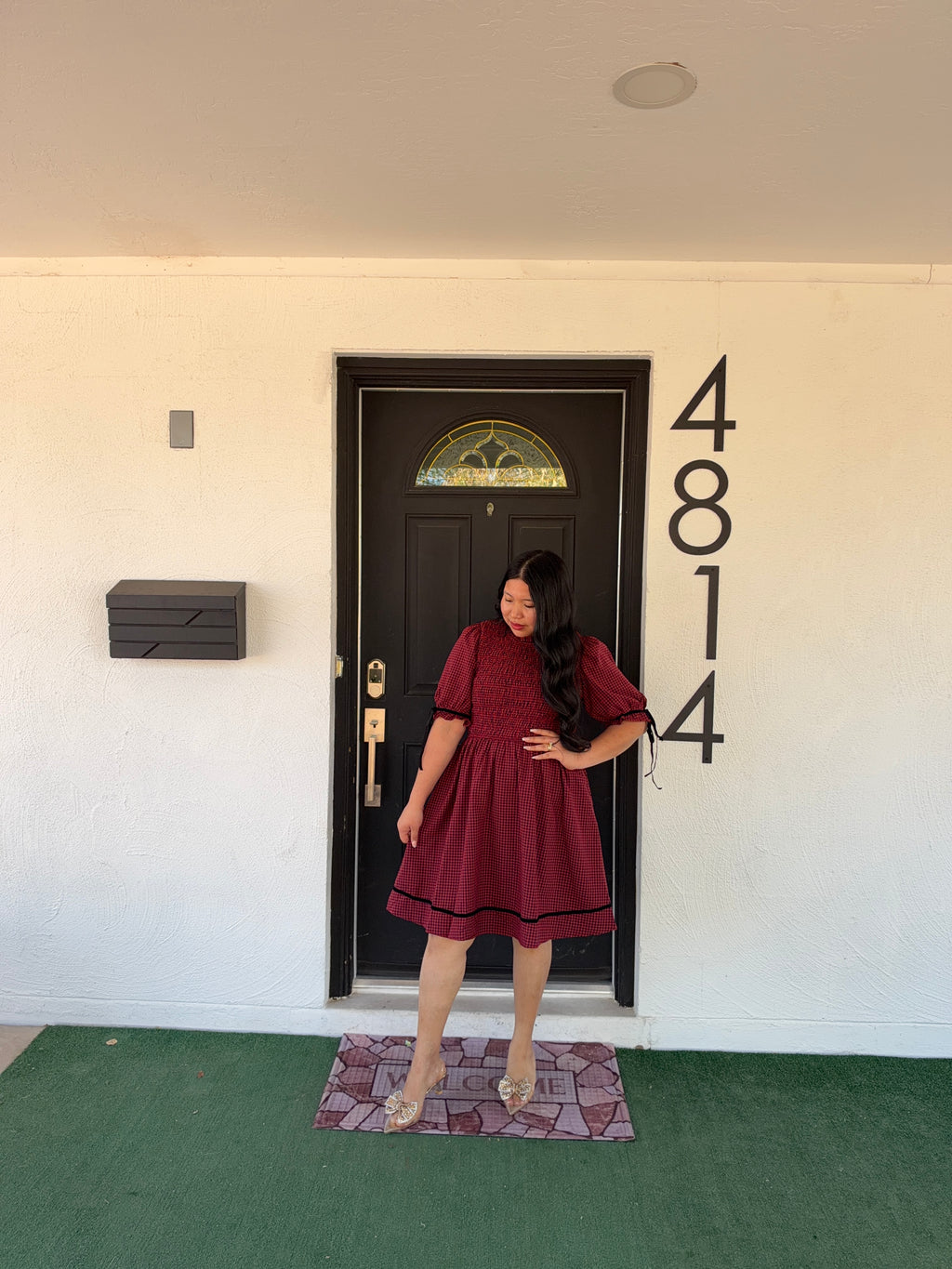 Velvet Mini Dress