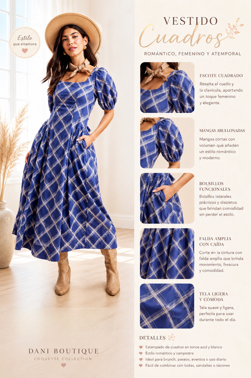 Juliette Blue Dress