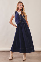 Bluebonnet Denim Dress
