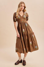 Eden Mocha  Dress