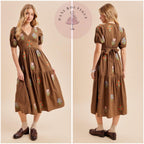 Eden Mocha  Dress