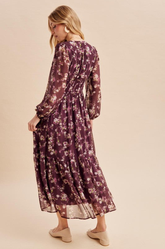 Ángela Floral Dress