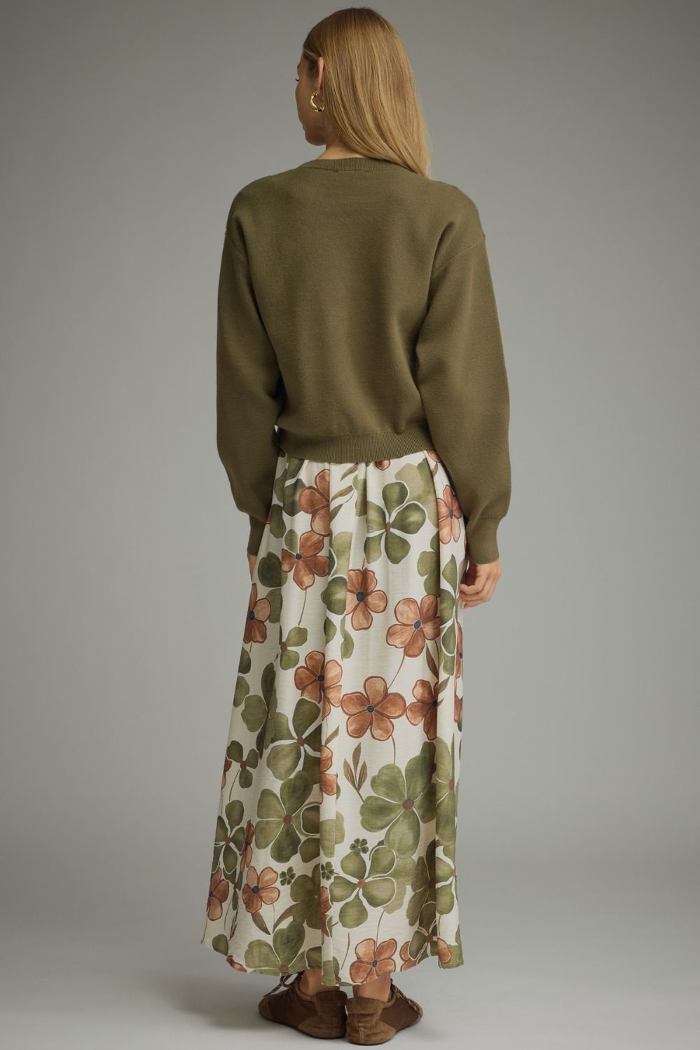 Alana Olive Dress