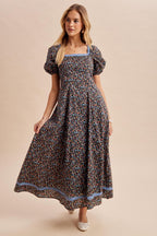 Daphne Floral Midi Dress