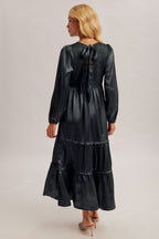 Estela Teal Maxi Dress