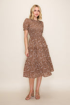 Cassidy Floral Midi Dress