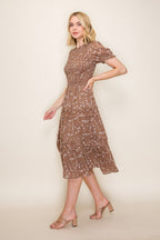 Cassidy Floral Midi Dress