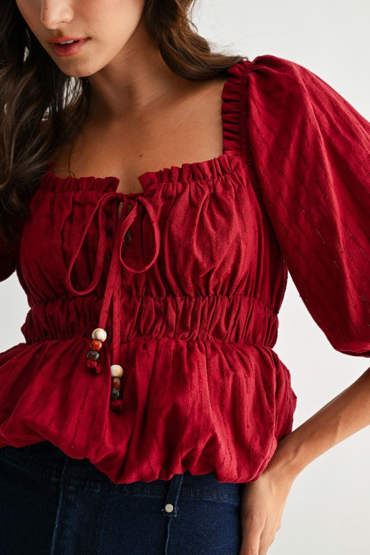 Atelier Puff Sleeve Blouse
