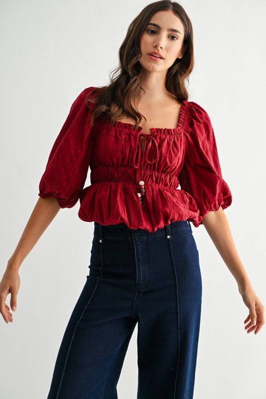 Atelier Puff Sleeve Blouse