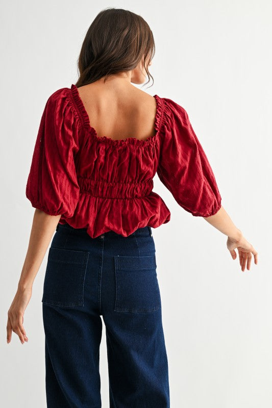 Atelier Puff Sleeve Blouse