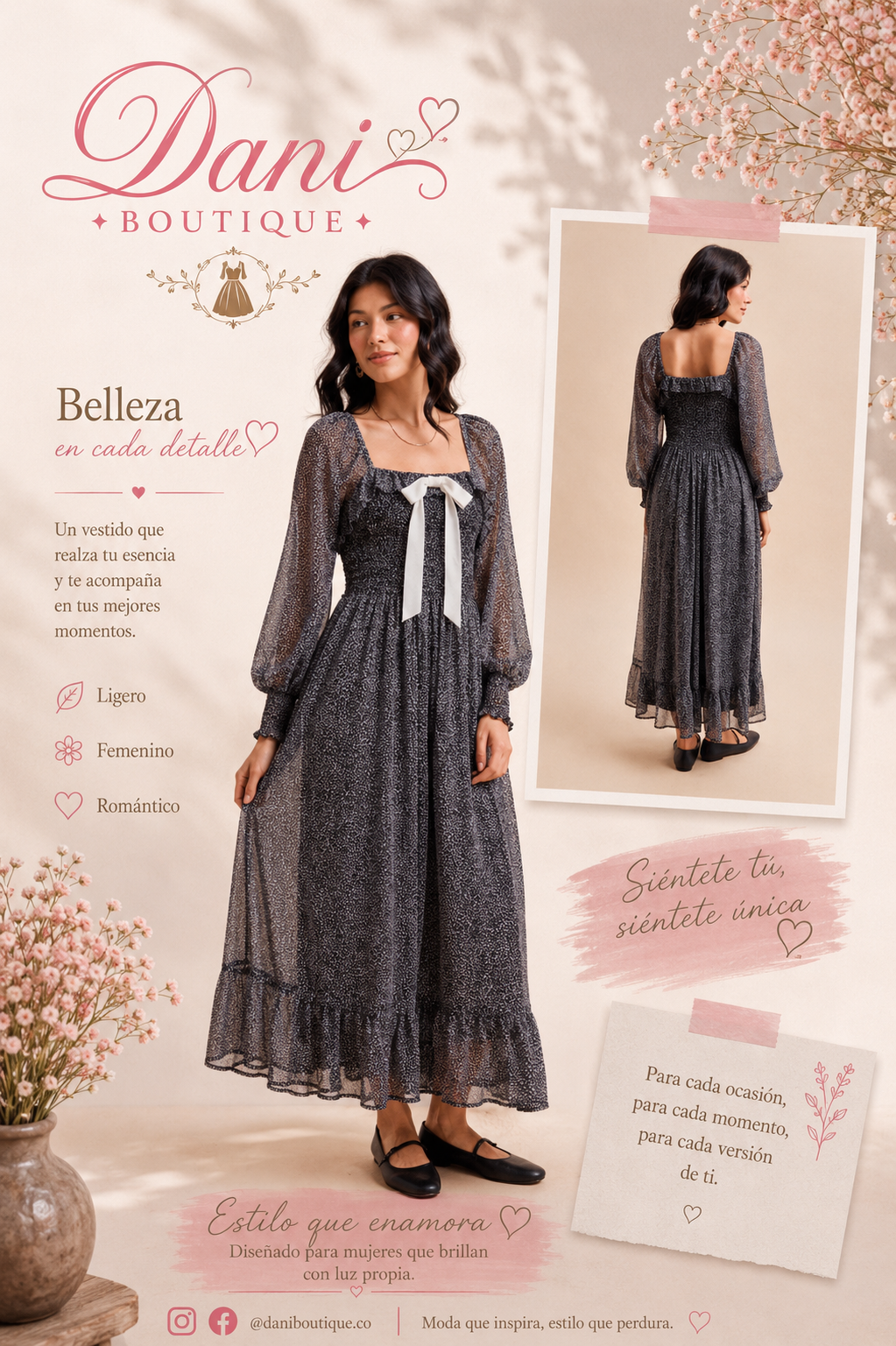 Sophia Midnight Dress