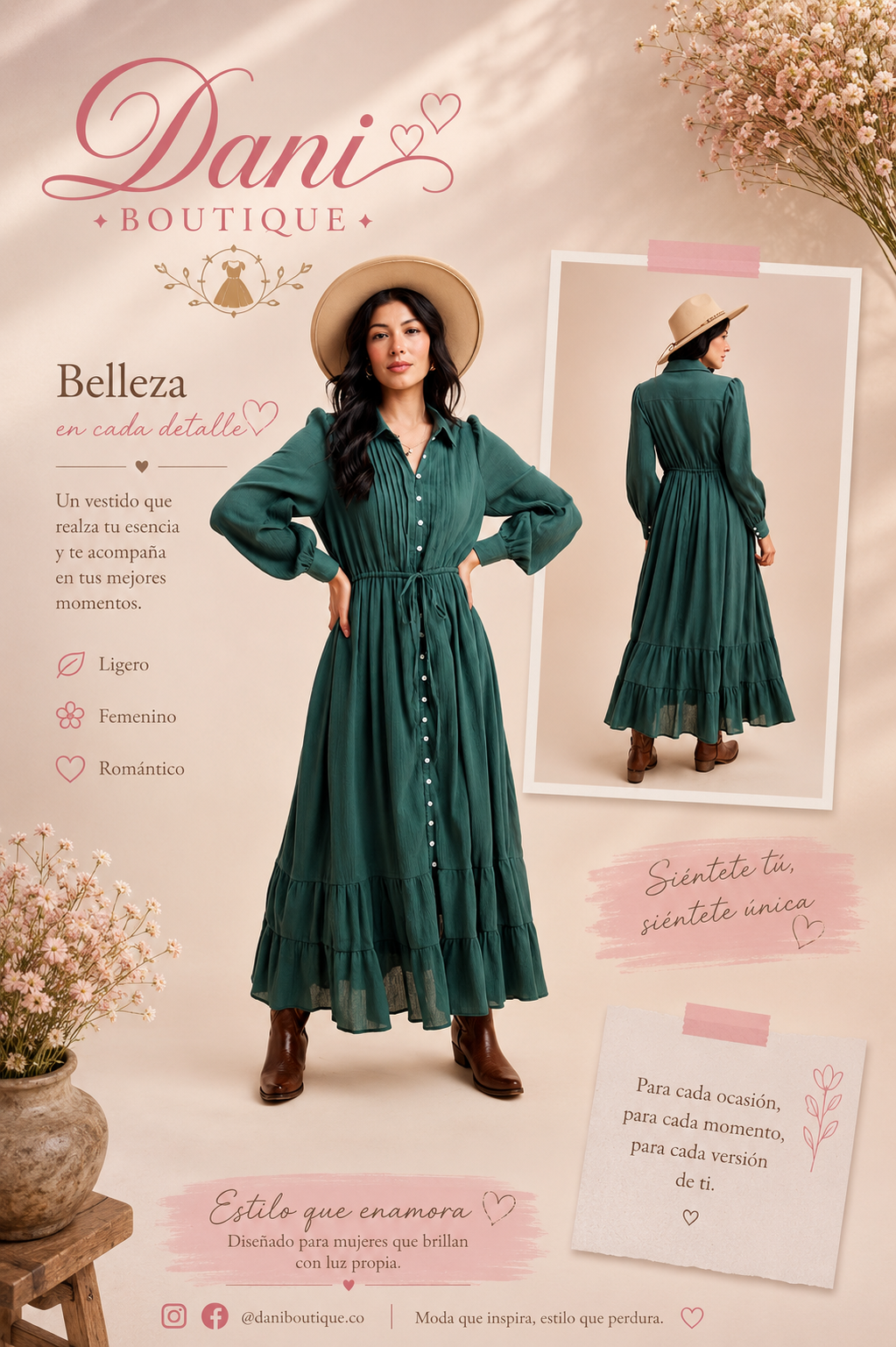 Evergreen Beauty Dress
