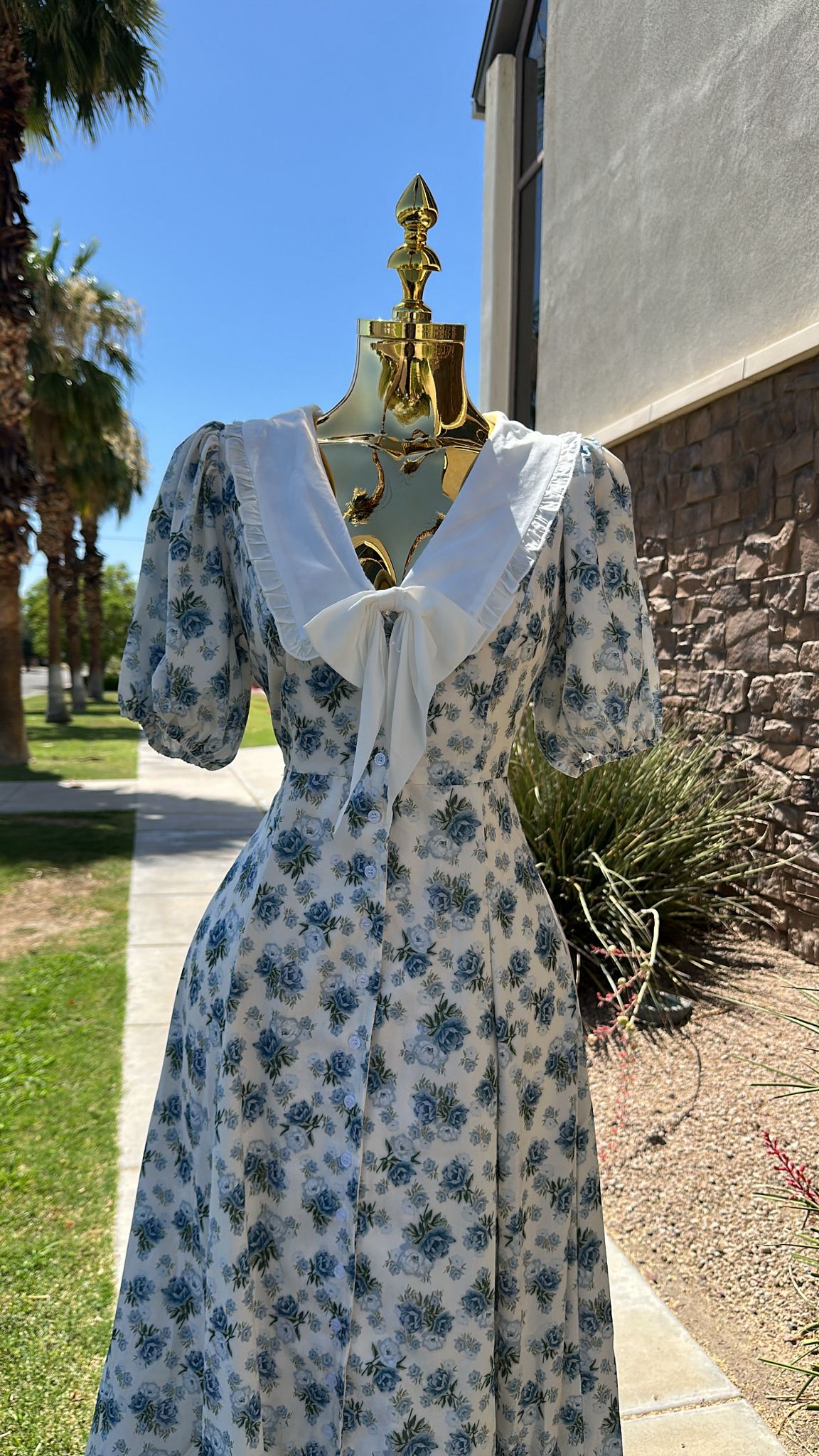 Ivonne Maxi Dress Vestido Floral