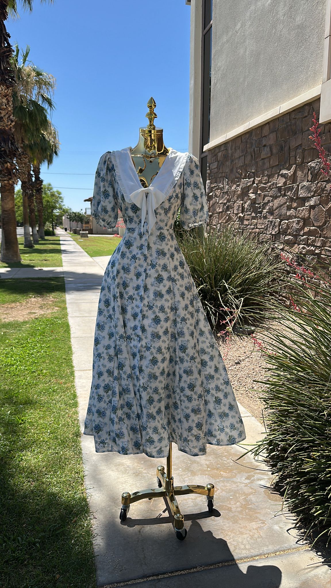 Ivonne Maxi Dress Vestido Floral