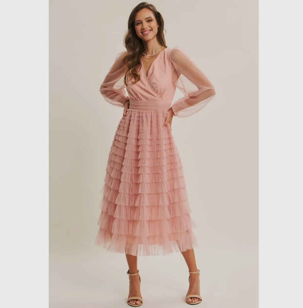 Rosa Dress Midi de Maya