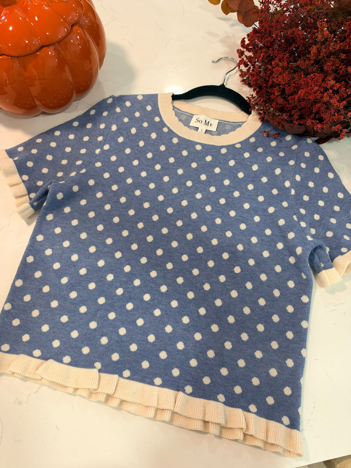 Pretty In Polka Dots Top