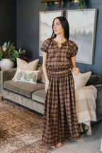 Gorgeous Plaid Two-Piece Set