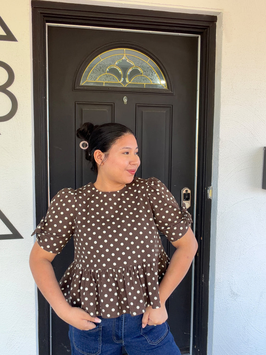Mocha Belle Blouse