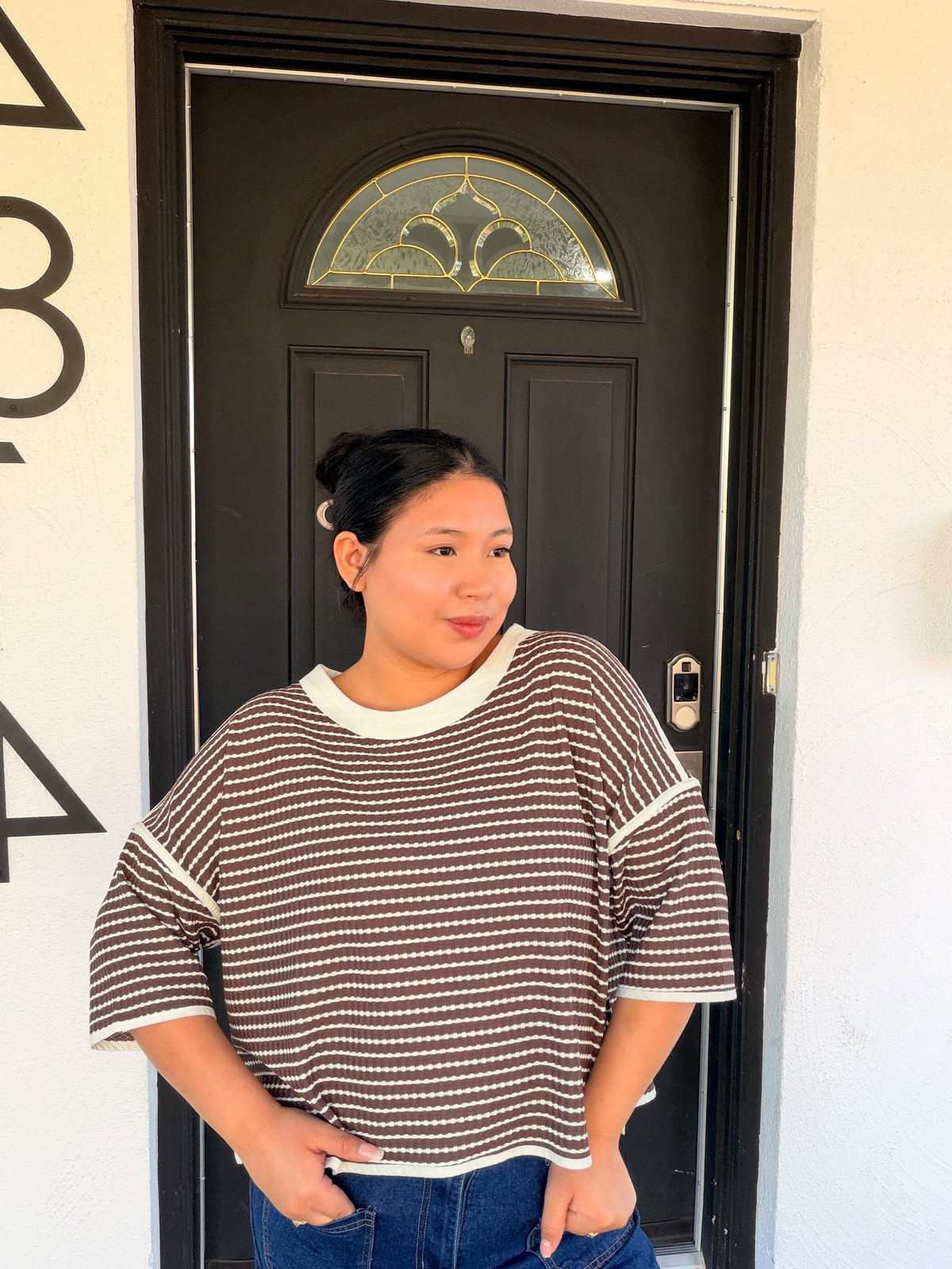 The Cozy Stripe Top