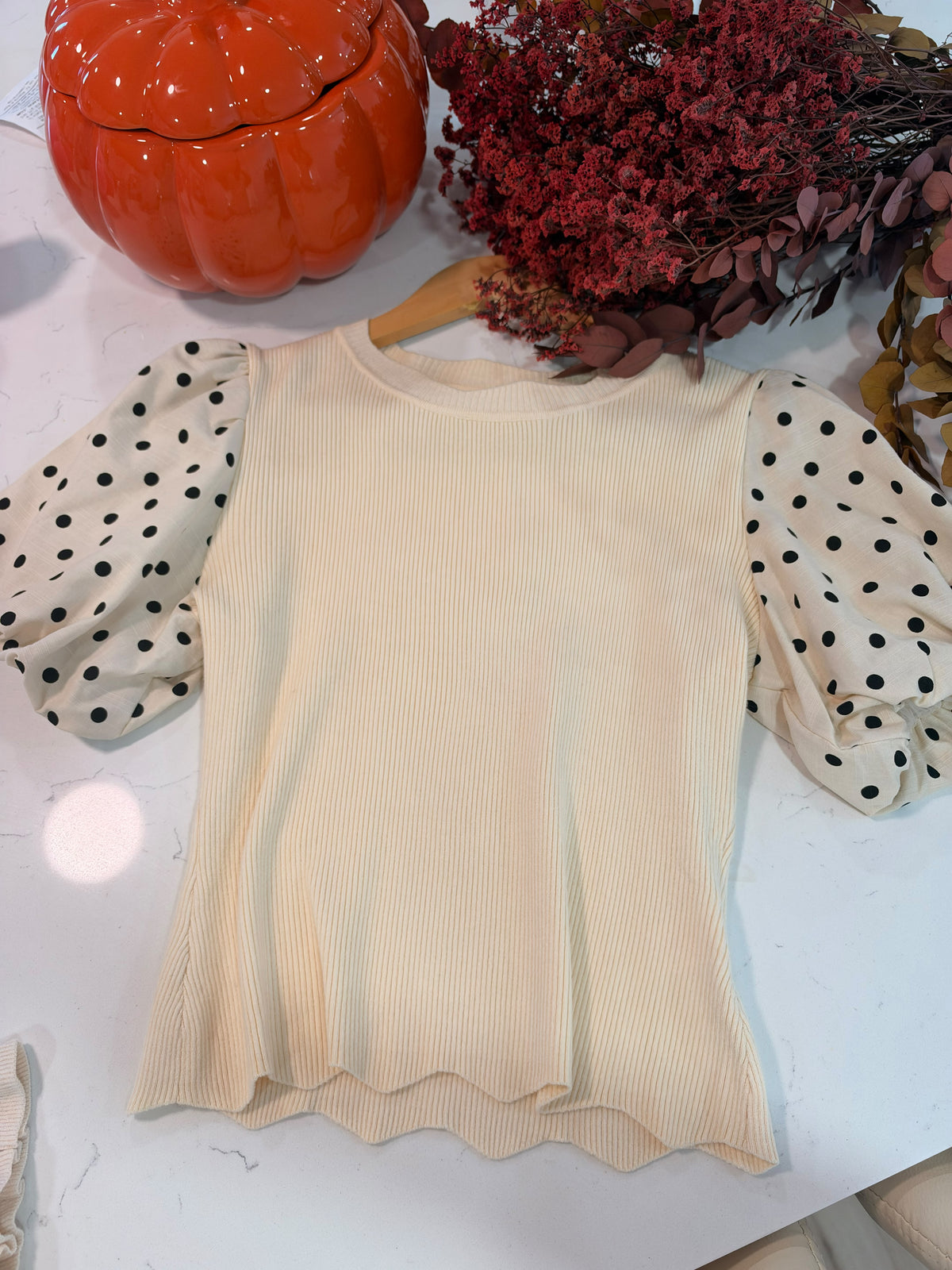 Polka Dots Princess Top